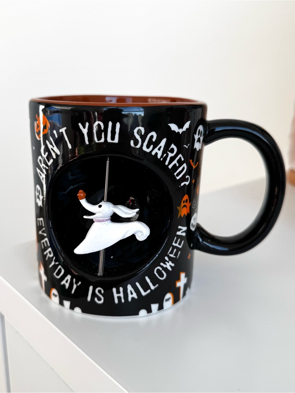 The Nightmare Before Christmas Mug Zero the Dog Spinner